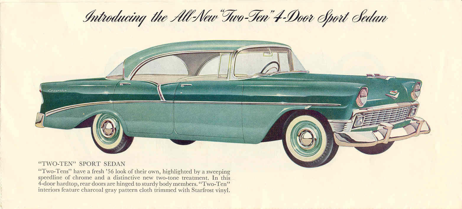 1956 Chevrolet Brochure Page 10